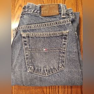 Tommy Hilfiger Relaxed Fit Jeans 6 No stretch High Waist Leather Tag